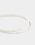 Vinchas Sets Con perlas Set De Vinchas - Plateado