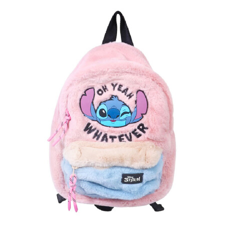 Mochila peluche Stitch Rosa Mochila peluche Stitch Rosa
