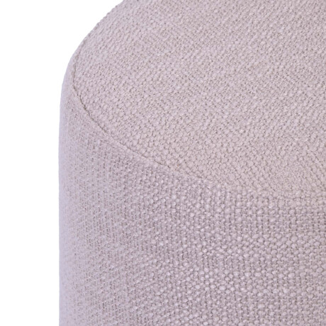 PUFF TELA-Y-MADERA NATURAL-BEIGE NOX BEIGE