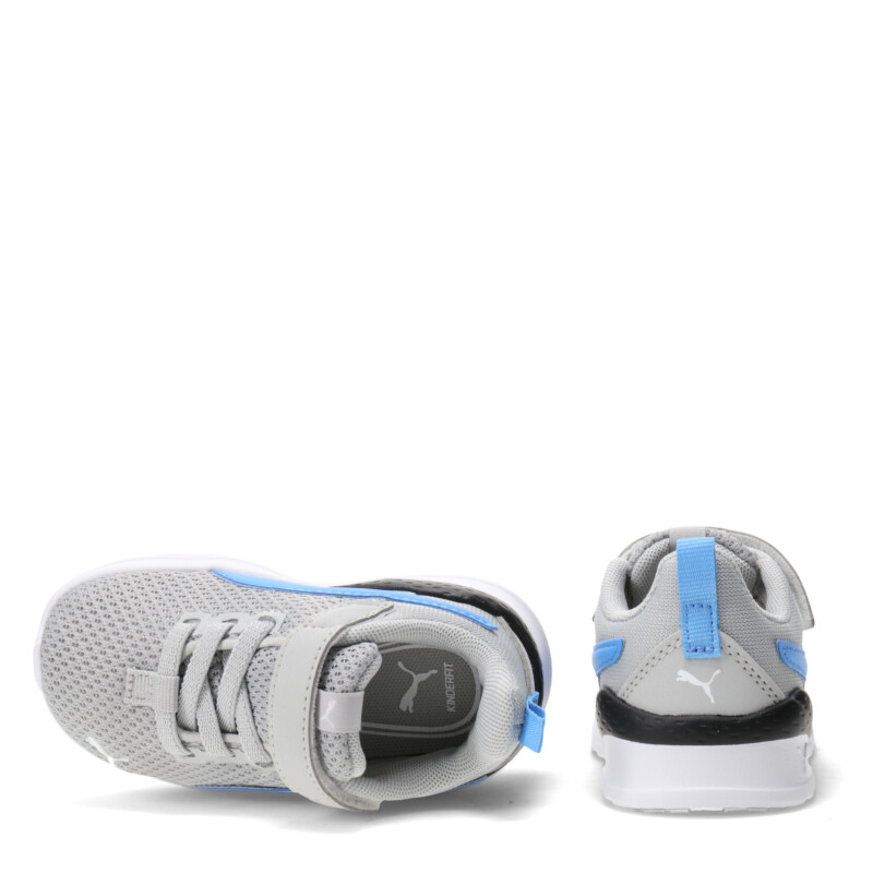 Championes de Niños Puma Anzarun Lite Gris - Azul - Blanco