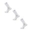Medias Unisex New Balance Crew X3 Blanco