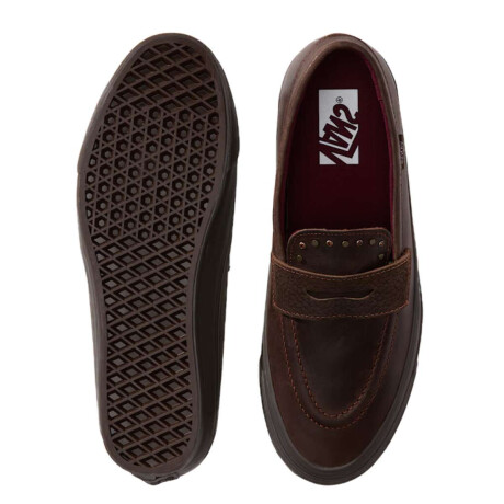 Championes Vans Lx Loafer 53 Hrdw Marron