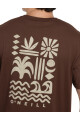 Remera O'Neill Glyphs Café Remera O'Neill Glyphs Café