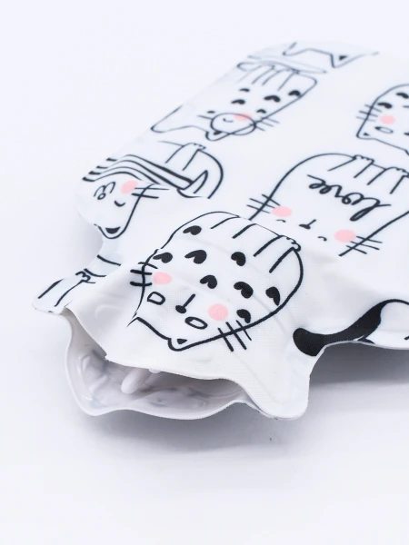 BOLSA CALIENTA MANOS GATO LOVE ESTAMPADO 1