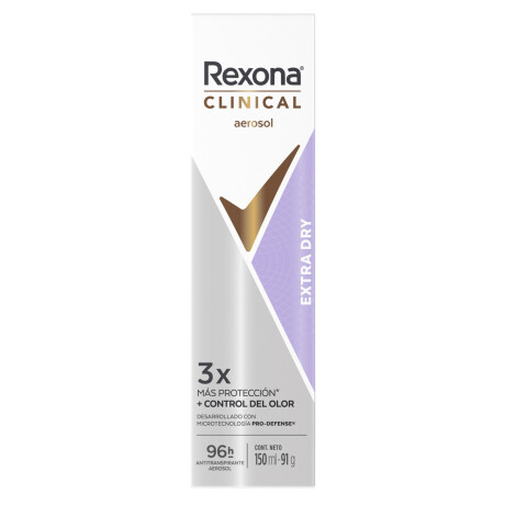 Rexona Deo Aero Clinical Extra Dry 150ml Rexona Deo Aero Clinical Extra Dry 150ml