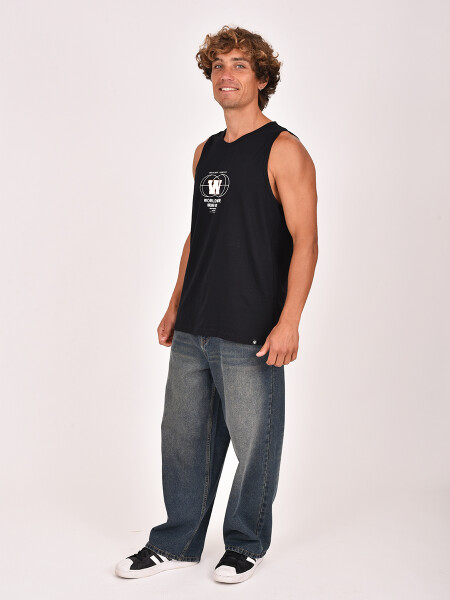 MUSCULOSA ACT NEGRO