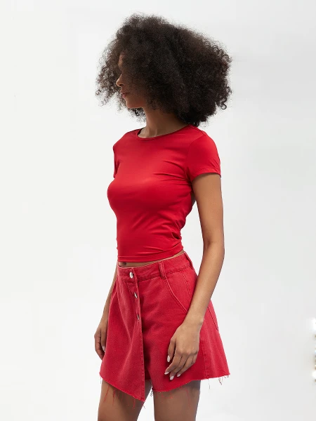 TOP TALIA ROJO