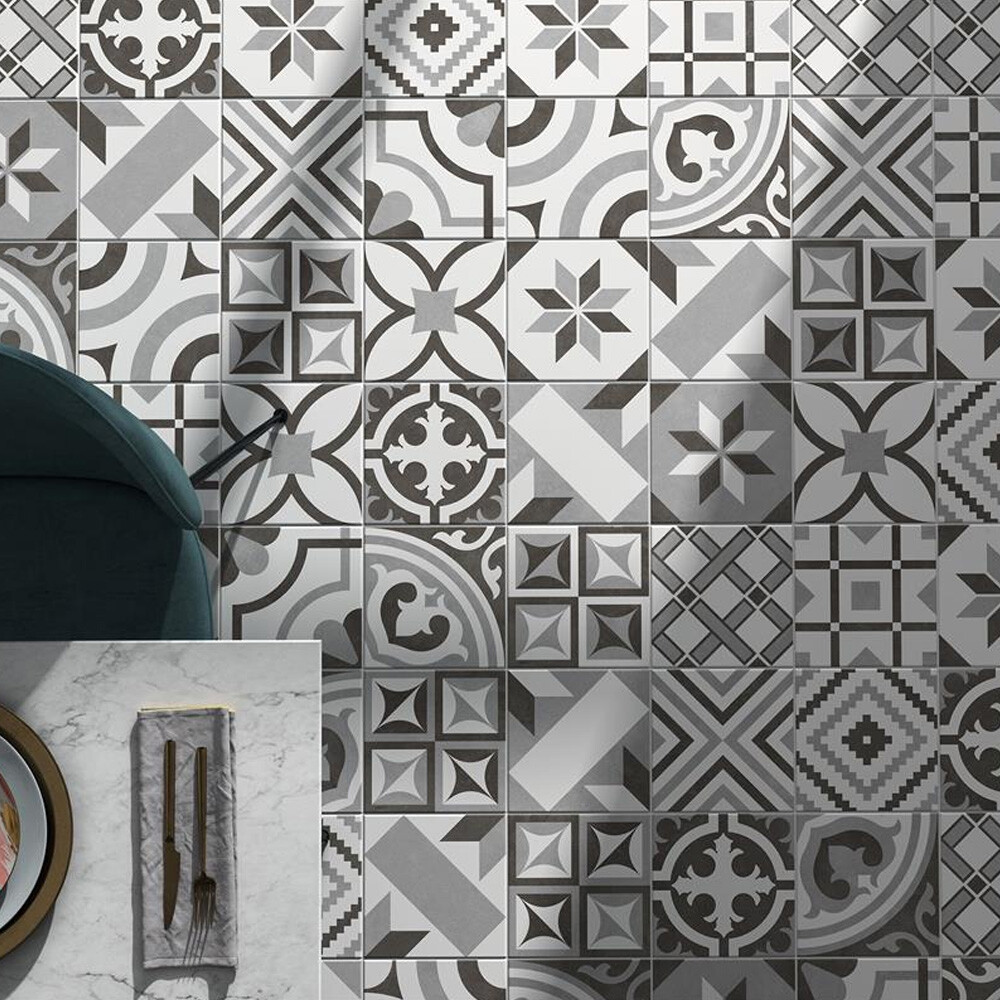 PORCELANATO MIX 01 "A" 20x20 CM Porcelanato Mix 01 "a" 20x20 Cm