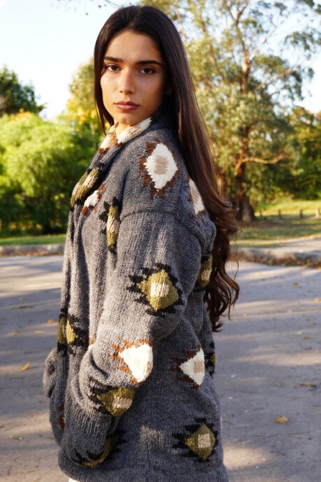 Saco Sony Lana Gris