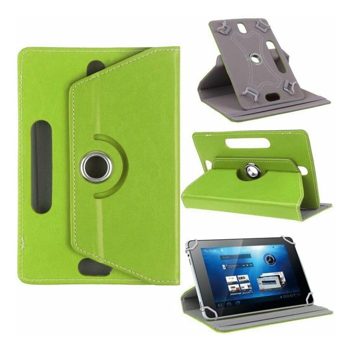 Funda Estuche De Tablet 7 Pulgadas Plan Ceibal Ibirapita - Color Variante VERDE 