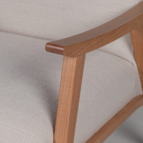 Butaca Ravena - Tela Rústica 218-G2 (Cruda)