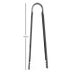 Pinza para hielo INOX