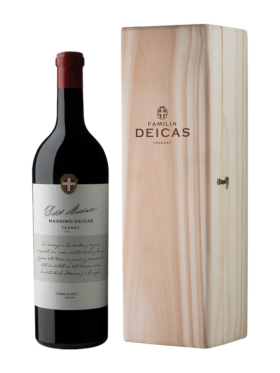 Vino Mássimo Deicas Tannat Con Estuche 750 ml Vino Mássimo Deicas Tannat Con Estuche 750 ml