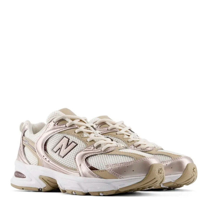 Championes Unisex New Balance 530 Rosado Metalizado - Beige