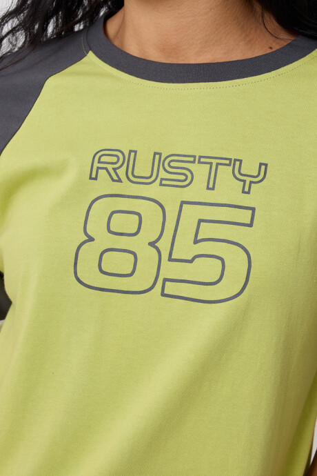 T-SHIRT NAYAN RUSTY Verde
