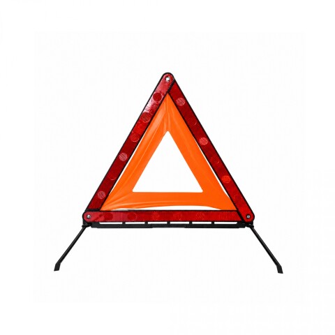 Baliza Triangular Plegable Con Estuche Rojo Baliza Triangular Plegable Con Estuche Rojo