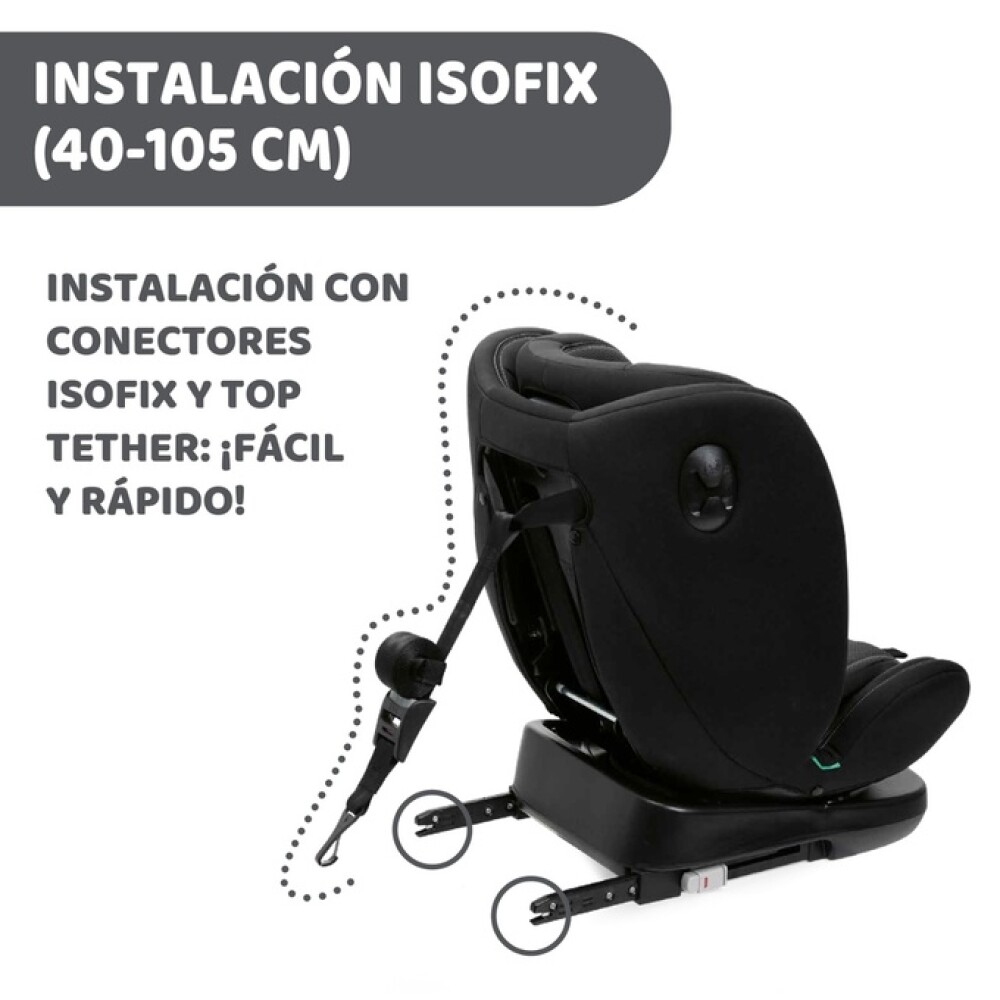 Butaca UNICO EVO I-SIZE 360 CHICCO 0 a 36kg ISOFIX Butaca UNICO EVO I-SIZE 360 CHICCO 0 a 36kg ISOFIX