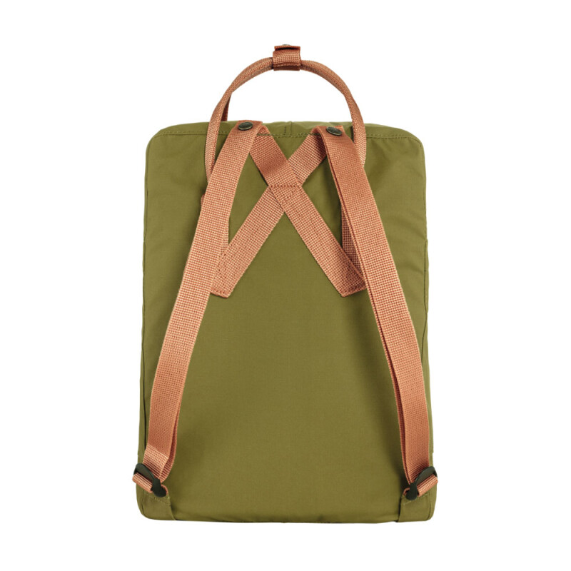 Mochila Fjallraven Kanken Unisex Foliage Green-peach Sand