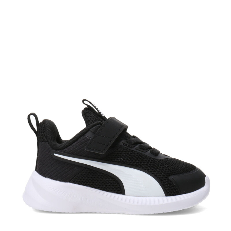 Championes de Niños Puma Flyer 4 Ac+ Infantil Negro - Blanco