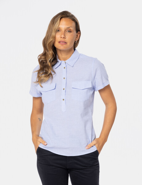 CAMISA DE LINO Lila