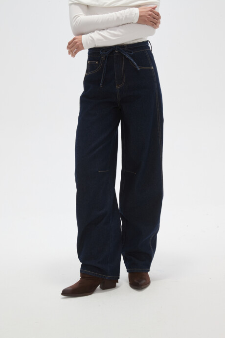 Pantalon Jania Azul Indigo