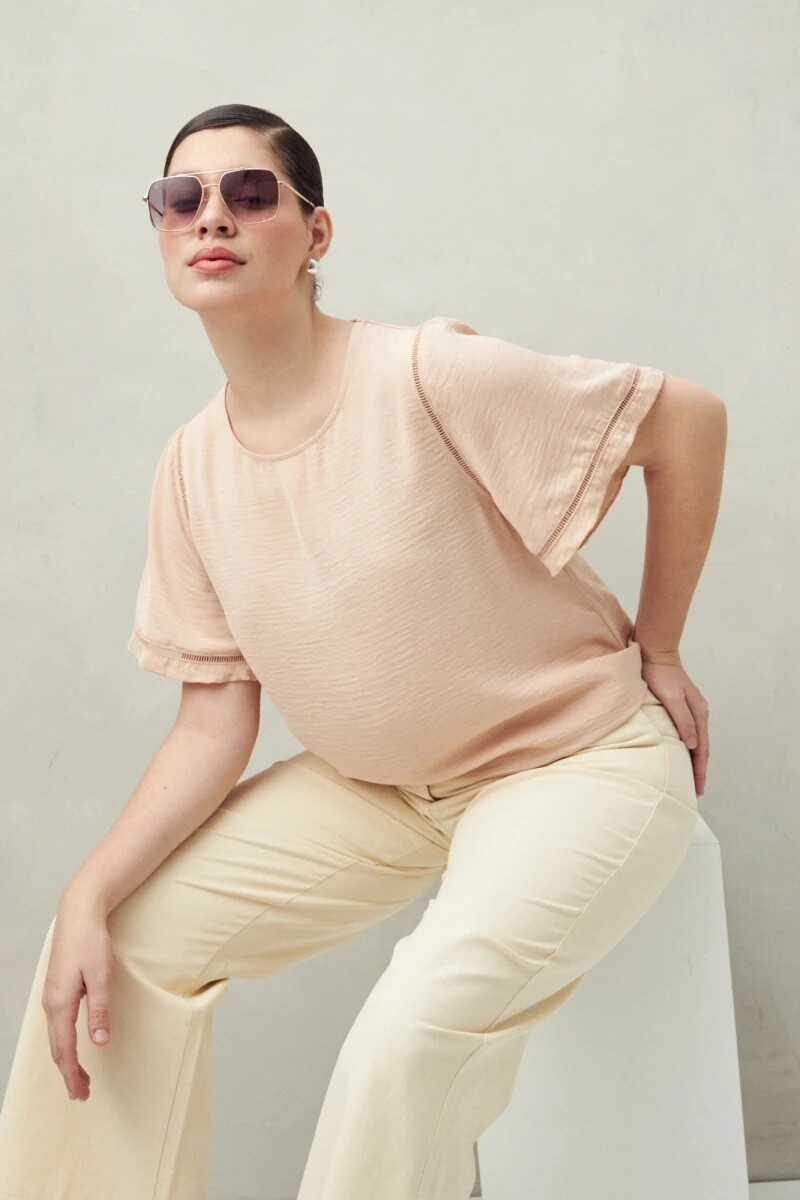 BLUZA D.CASSIN CACTUS - ROSA 