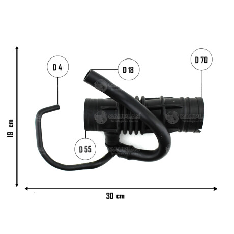 CAÑO FIAT FILTRO AIRE PALIO SIENA STRADA 1.4 08/ (8640) - CAÑO FIAT FILTRO AIRE PALIO SIENA STRADA 1.4 08/ (8640) -