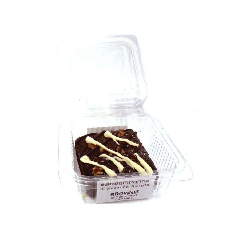 Brownie Sano Sin Harina - 1 ud. - 80 g Brownie Sano Sin Harina - 1 ud. - 80 g