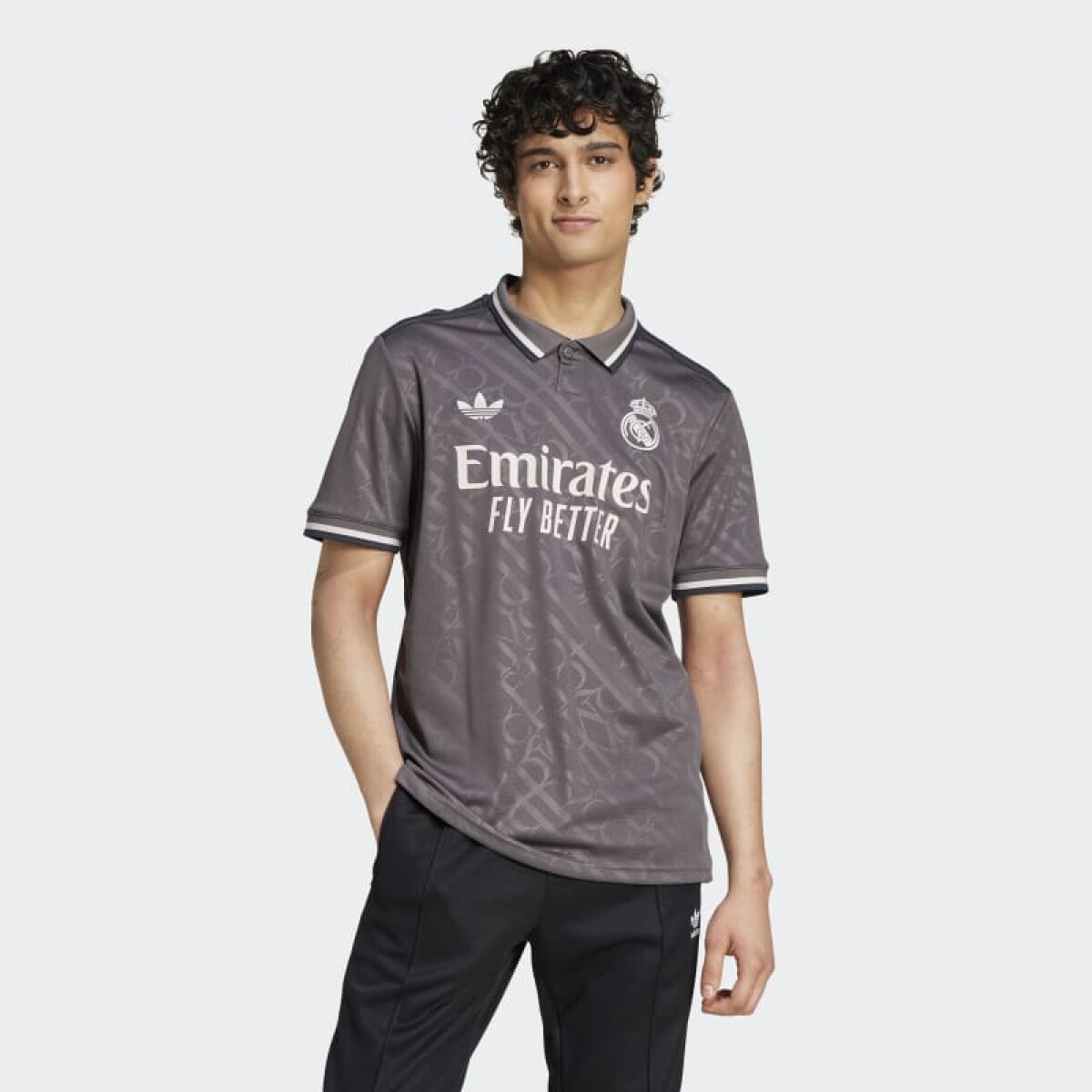 Camiseta Adidas Tercer Uniforme Real Madrid 24/25 - Gris 