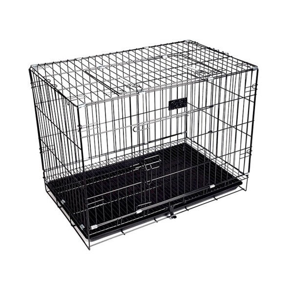 Canil Jaula Corral Perro Mascota Lili 90 cm Grande De Metal Canil Jaula Corral Perro Mascota Lili 90 cm Grande De Metal