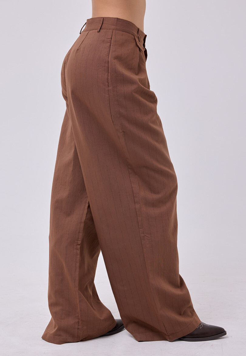 Pantalón Sastre Chocolate