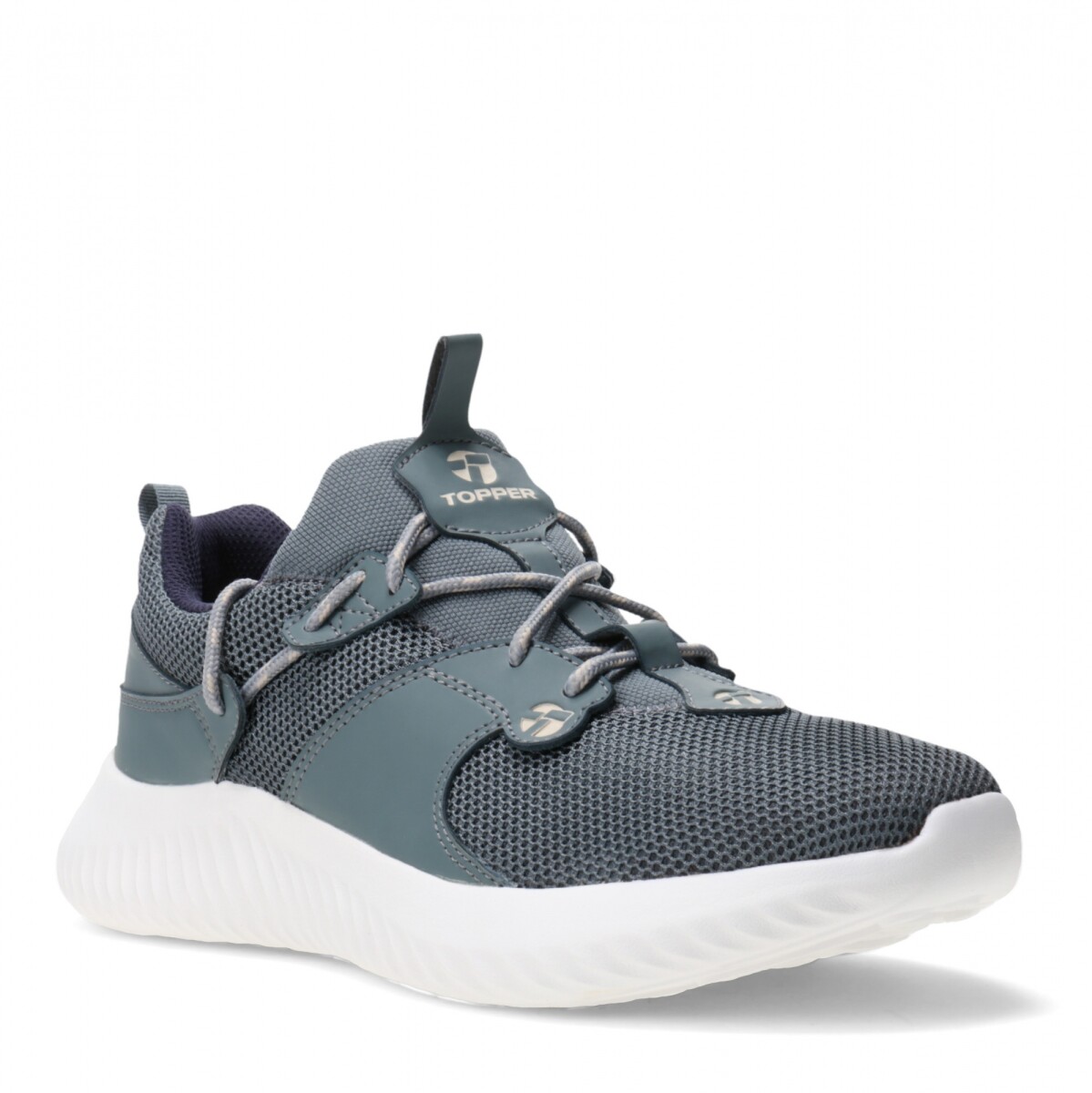 Championes de Hombre Topper Cirse Running Topper - Azul Piedra - Beige 