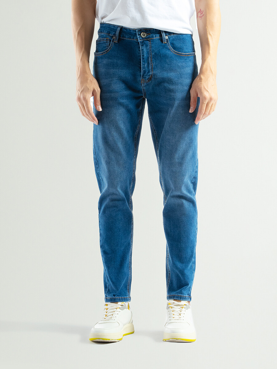 Jean Forum Slim Fit - Azul Oscuro 