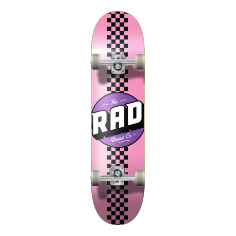 Skate Completo Rad Progressive 7.75" - Stripes - Pink / Black Skate Completo Rad Progressive 7.75" - Stripes - Pink / Black