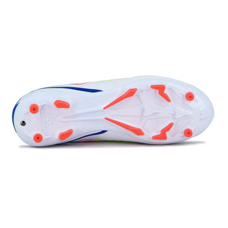 Lotto Minza Futbol Cancha Md Hombre Blanco-Naranja