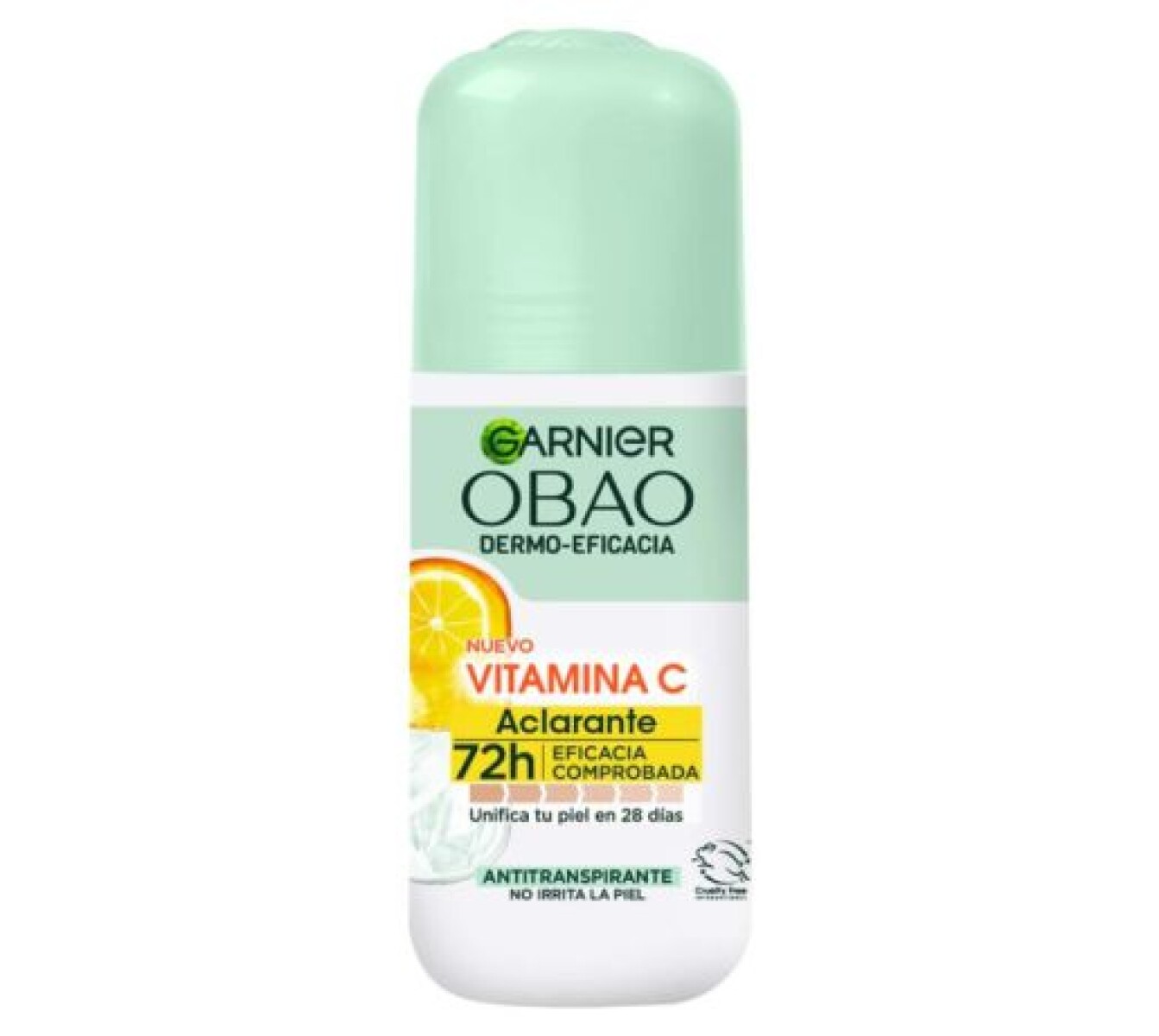 Garnier Obao Desodorante Roll On Dermo Women Vitamina C 65gr – Cuidado Suave y Efectivo 