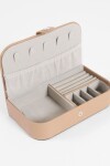 Alhajero organizador granulado rectangular beige