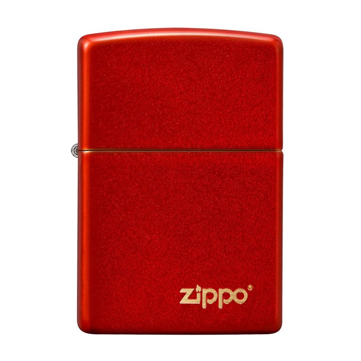 Encendedor Zippo Rojo Metalico logo - 49475ZL 