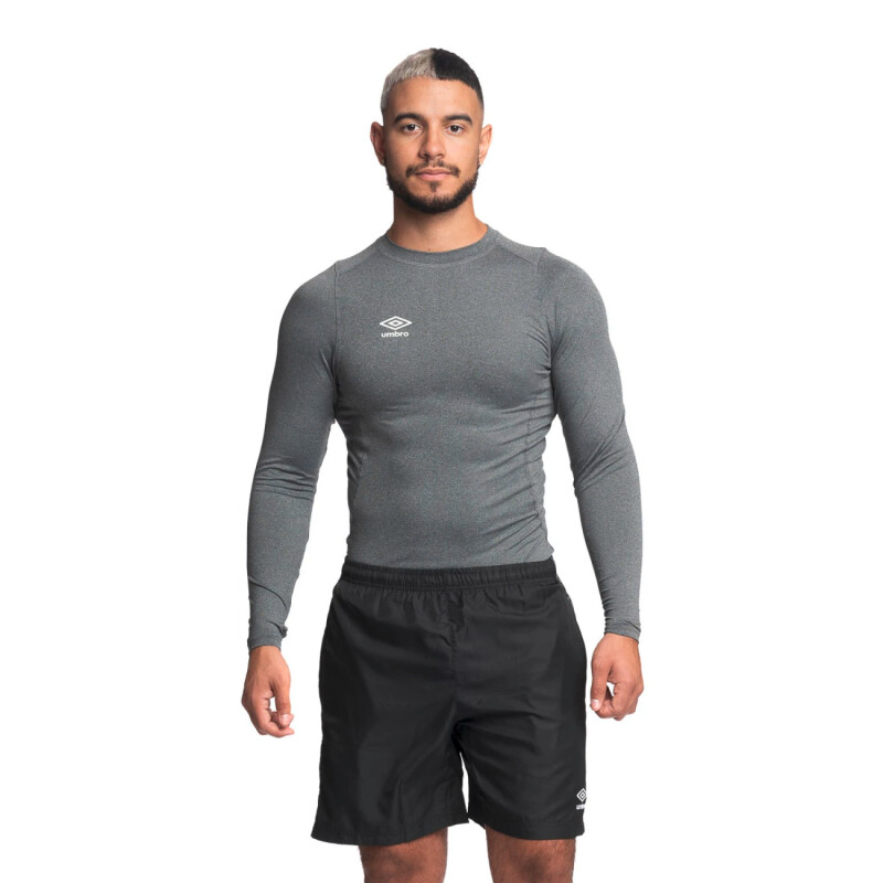 M T-SHIRT M/L SPANDEX Gris