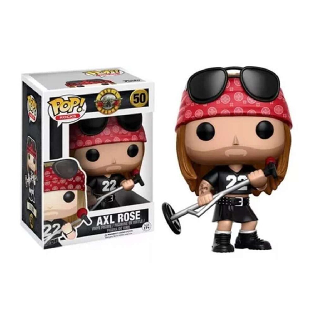 Axl Rose - Guns N Roses - 50 