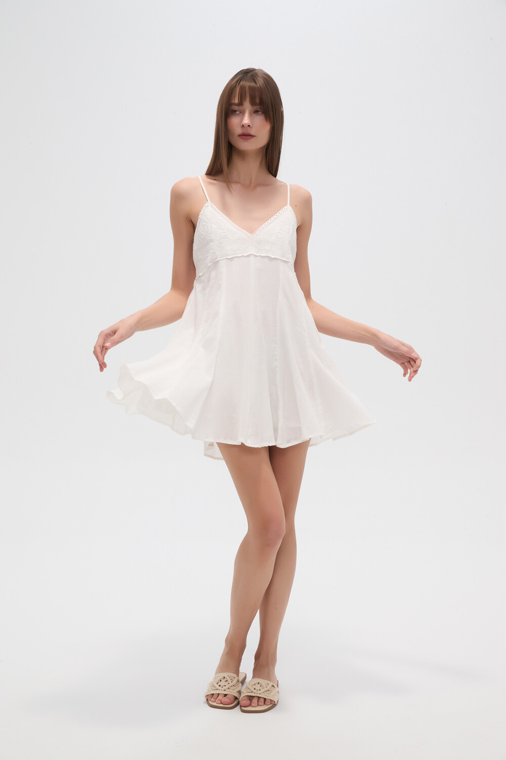 Vestido Vibor Marfil / Off White