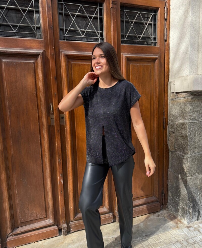 Blusa lurex tajo Blusa lurex tajo
