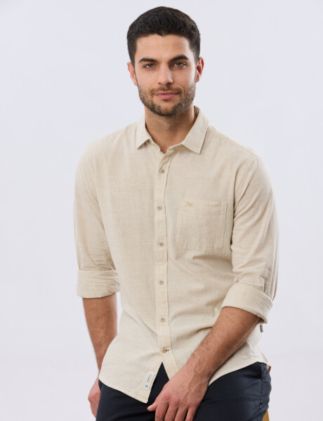 CAMISA LISA DE LINO Arena