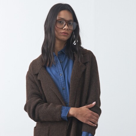 CARDIGAN BELORA Chocolate