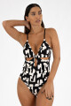 Malla mora print Zigzag