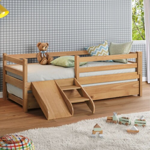 Cama marinera 1 Plaza Infantil Marron