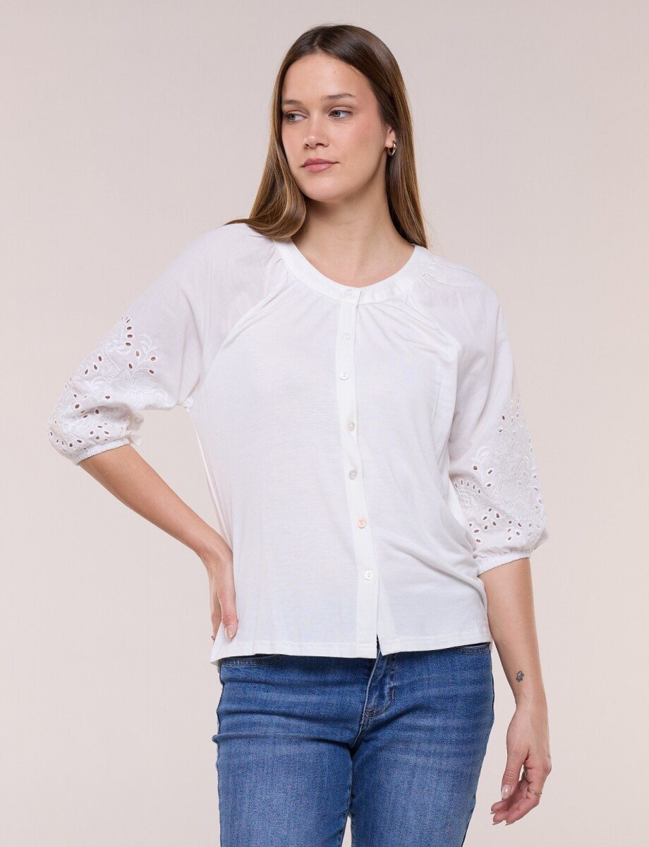 Blusa Calada - Crudo 