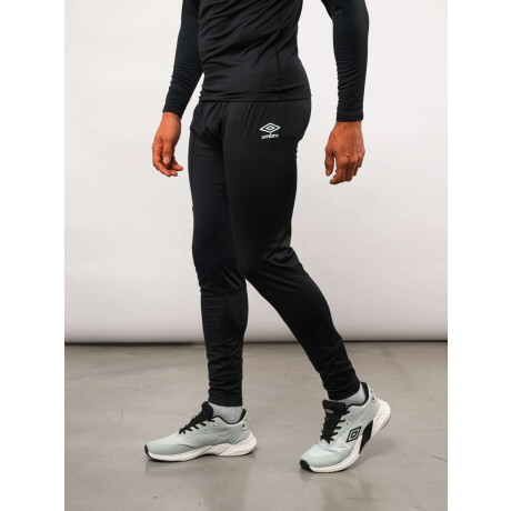 Pantalón Largo Calza Larga Térmica Brushed de Hombre Negro