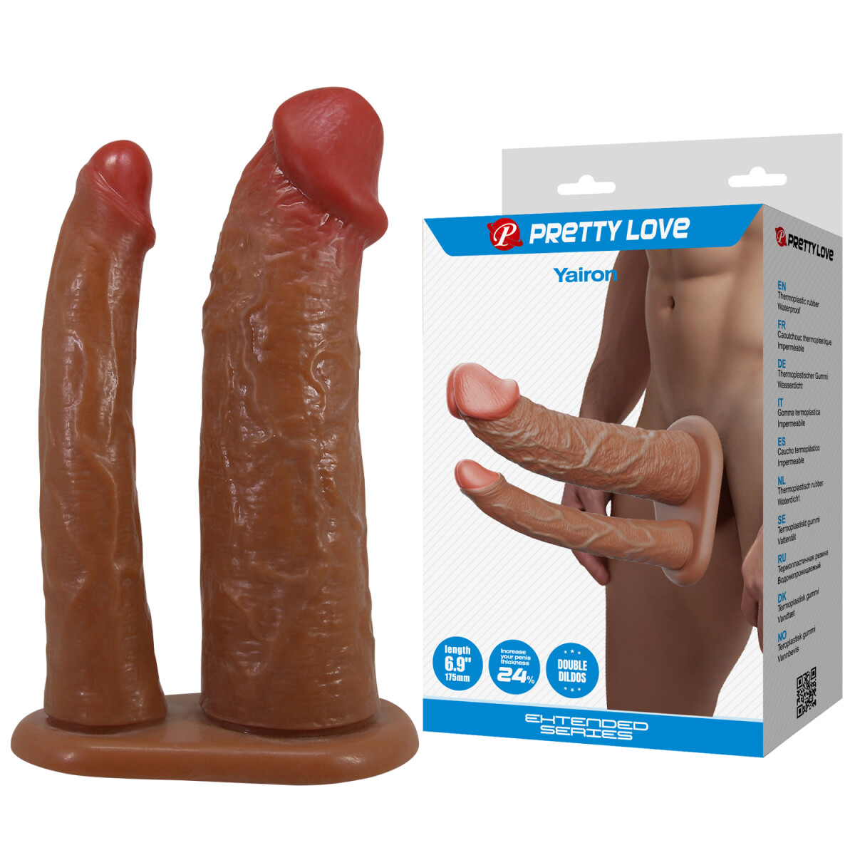Extensión Doble Dildo Yairon Pretty Love 