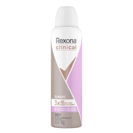Rexona Deo Aero Clinic Fem Clasic 150ml Rexona Deo Aero Clinic Fem Clasic 150ml